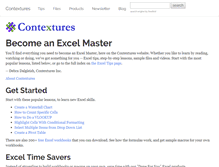 Tablet Screenshot of contextures.com